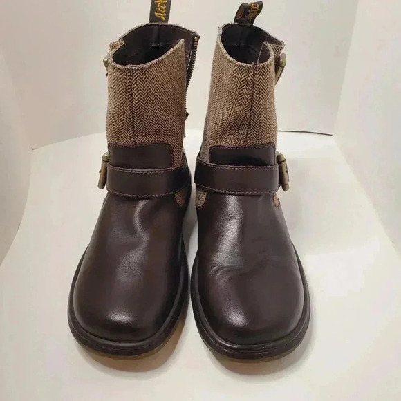 Dr. Martens Gayle Brown Boots Size 9 - Picture 3 of 13